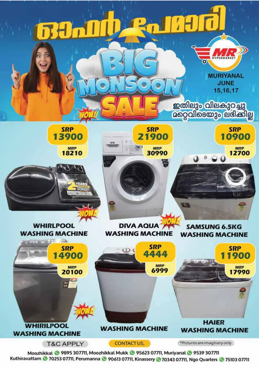 Monday offers In MR Hypermarket undefined